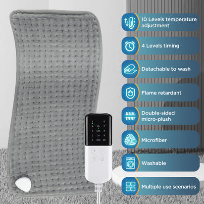 HeatRelief™ 10-Level Heating Pad